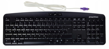 EMACHINES PS/2 KEYBOARD FOR COMPUTER GERMANY