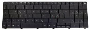NEW PACKARD BELL LE11BZ LE69KB KEYBOARD NORWEGIAN