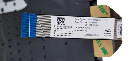 NOWA OBUDOWA KLAWIATURA ACER NITRO 5 AN515-55 RTX3060 RGB