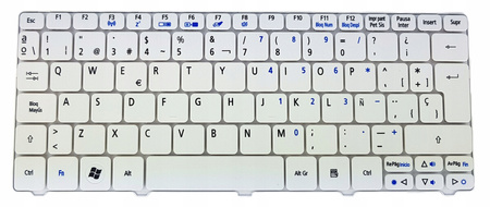 KEYBOARD ACER ASPIRE ONE D255E D257 D260 D270 SPANISH