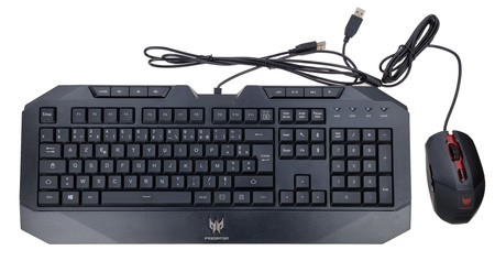 NEW ACER PREDATOR USB KEYBOARD AND MOUSE FRENCH