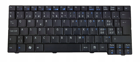 KLAWIATURA ACER ASPIRE ONE A110 A150 D150 D250 531 ZG5 SZWAJCARSKA