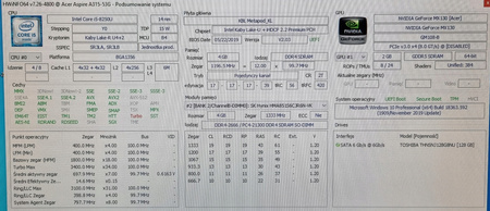 ACER ASPIRE A315-53G i5-8250U MX130 C5V01 MAINBOARD LA-E892P