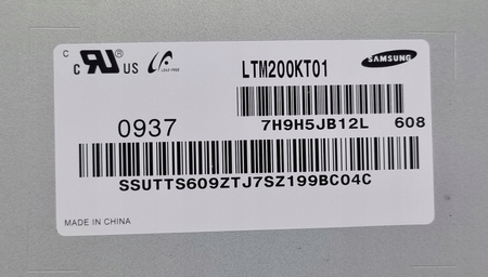 NEW 22" SAMSUNG LTM200KT01 1600x900 MATRIX