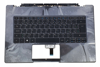 NEW ACER ASPIRE R7-372T KEYBOARD CASE CZECH