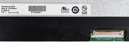 LCD MATRIX 17.3" B173HAN04.7 IPS 1920x1080 120Hz PH317-53 PH317-54 40PIN