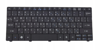 KLAWIATURA ACER ASPIRE ONE 521 522 533 D255 D255E D257 D260 D270 E100 ARABSKA