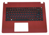 NOWA OBUDOWA KLAWIATURA DO LAPTOPA ACER ASPIRE ES1-421 US CZERWONA