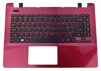 NOWA OBUDOWA KLAWIATURA ACER ASPIRE E5-411 E5-421 E5-471 E5-472 US CZERWONA