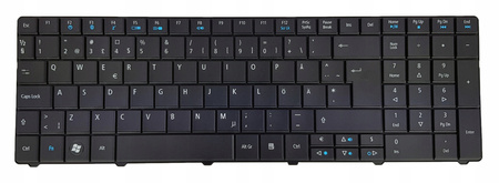 ACER TRAVELMATE 8531 8571 8571G KEYBOARD SWEDISH