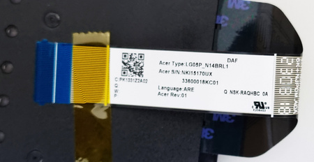 NOWA OBUDOWA KLAWIATURA DO LAPTOPA ACER NITRO AN515-56 AN515-57 ARABSKA