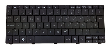 KLAWIATURA ACER ASPIRE ONE 521 522 533 D255 D255E D257 D260 D270 E100 HISZPAŃSKA