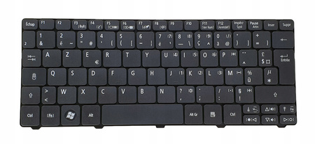 KLAWIATURA ACER ASPIRE ONE 521 522 533 D255 D255E D257 D260 D270 E100 FRANCUSKA