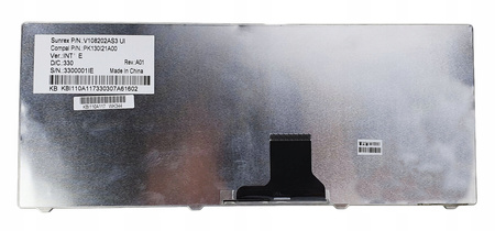 KLAWIATURA ACER ASPIRE ONE 721 722 751 752 753 ZH7 ZA5 ZA3 US