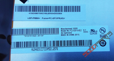 NEW MATRIX 24" AUO M240HW02 ACER ASPIRE Z5801