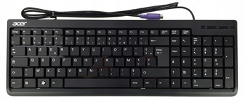 NEW PS/2 KEYBOARD FOR COMPUTER FRENCH