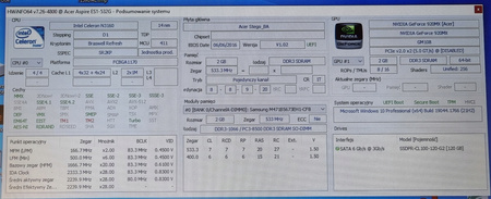 PŁYTA GŁÓWNA ACER ASPIRE ES1-532G B5V1L LA-D921P