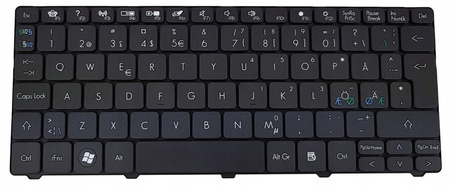 NOWA KLAWIATURA PACKARD BELL DOT S C, S E2, S E3, SE 521 522 NORWESKA