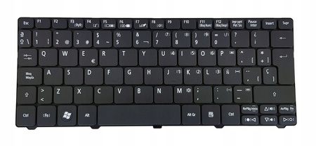 NOWA KLAWIATURA EMACHINES 355 350 ACER D255 D257 D260 HISZPAŃSKA