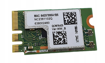 NOWA KARTA WIFI ATHEROS QCNFA435 NGFF M.2 BT 4.1