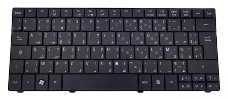 KLAWIATURA ACER ASPIRE ONE 721 722 751 752 753 ZH7 ZA5 ZA3 FRANCUSKO-ARABSKA