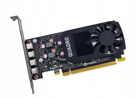 NOWA KARTA GRAFICZNA GEFORCE QUADRO P1000 4GB 128BIT GDDR5