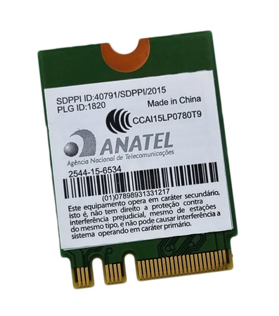 NOWA KARTA WIFI ATHEROS QCNFA344A WIFI 5 802.11ac M.2 BT 4.1 867 Mbps