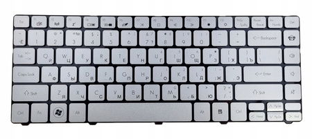 PACKARD BELL NX82 NX86 BUTTERFLY S2 KEYBOARD RUSSIAN