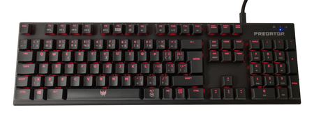 NEW ACER PREDATOR USB KEYBOARD AND MOUSE CZECH