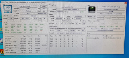 ACER ASPIRE VN7-572G i5-6200U GTX950 4GB RAYLEIGH-SL MASTER BOARD