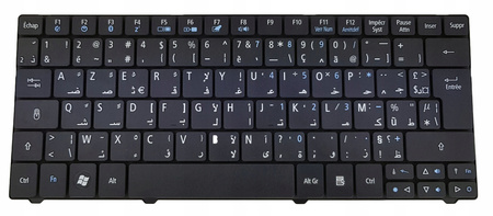 KLAWIATURA ACER ASPIRE 1410 1420 1810 1820 1830 FRANCUSKO-ARABSKA