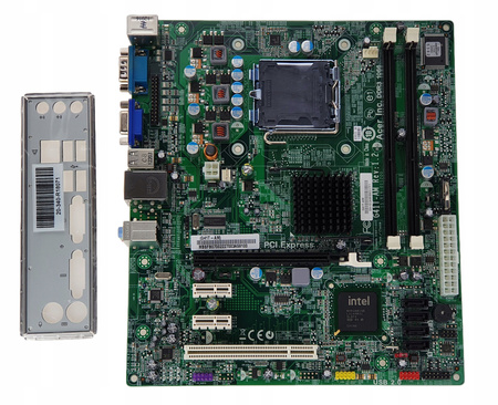 ACER INTEL G41T-AM QUAD VGA X4500 2xDDR3 775 BOARD