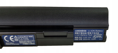 NOWA BATERIA UM09B56 ACER ASPIRE ONE 751 751H 531 5800mAh