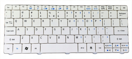 KEYBOARD ACER ASPIRE ONE D255 D255E D257 D260 D270 521 522 533 E100 US
