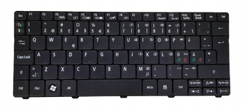 KLAWIATURA ACER ASPIRE ONE 521 522 533 D255 D257 D260 D270 E100 NORWESKA
