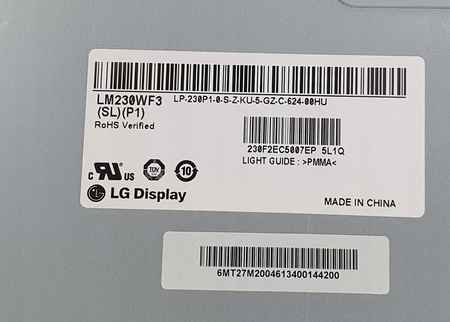 NEW 23" AUO LM230WF3-SLP1 ACER T232HL 1920x1080 MATRIX