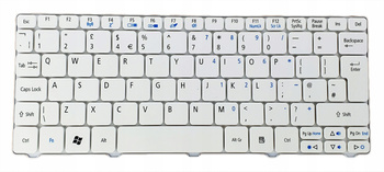 KLAWIATURA ACER ASPIRE ONE D255 D255E D257 D260 D270 521 522 533 E100 ANGIELSKA