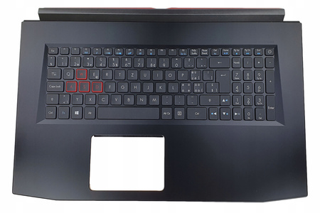 NOWA KLAWIATURA OBUDOWA ACER HELIOS 300 PH317-51 GTX1050 SZWAJCARSKA