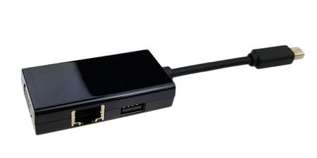 NOWY ADAPTER KABEL THUNDERBOLT DO VGA LAN USB