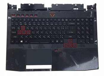 NOWA OBUDOWA KLAWIATURA DO LAPTOPA ACER PREDATOR G9-591 TOUCHPAD ARABSKA