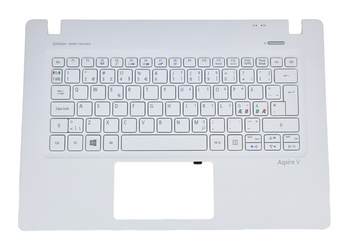 NEW ACER ASPIRE V3-331 V3-371 KEYBOARD CASE NORWEGIAN WHITE