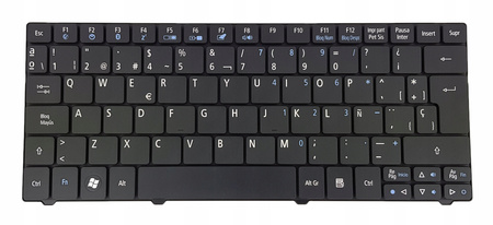 KLAWIATURA ACER ASPIRE 1410 1420 1425 1430 1820 1830 722 752 ZH7 ZA5 ZA3 HISZPAŃSKA