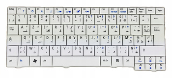KLAWIATURA ACER ASPIRE A110 A150 D150 D250 531 ZG5 FRANCUSKO-ARABSKA