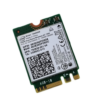 NOWA KARTA WIFI INTEL 7265 NGW WIFI 5 802.11ac M.2 BT 4.2 867 Mbps