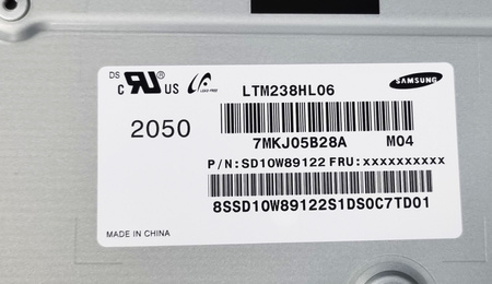 NEW 23.8" SAMSUNG LTM238HL06 ACER ACER VG240Y B247Y KA242Y 1920x1080 MATRIX