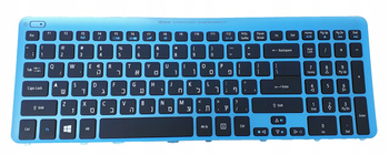 NOWA KLAWIATURA ACER ASPIRE V5-531 V5-531G V5-571 V5-571G HEBRAJSKA
