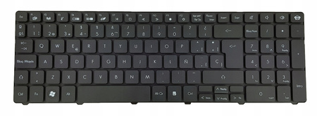 PACKARD BELL TK87 TM05 TM81 TM82 TM85 SPANISH KEYBOARD