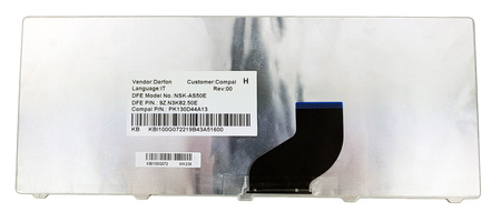 NOWA KLAWIATURA PACKARD BELL DOT S C, E2, E3, QWERTY WŁOSKA CZARNA