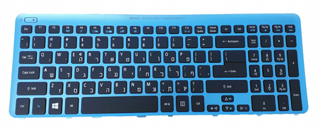 NOWA KLAWIATURA ACER ASPIRE V5-531 V5-531G V5-571 V5-571G HEBRAJSKA