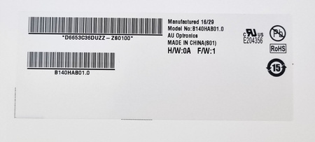 NOWA MATRYCA LCD 14" AUO B140HAN01.0 ACER TRAVELMATE P449-G2-M P449-M